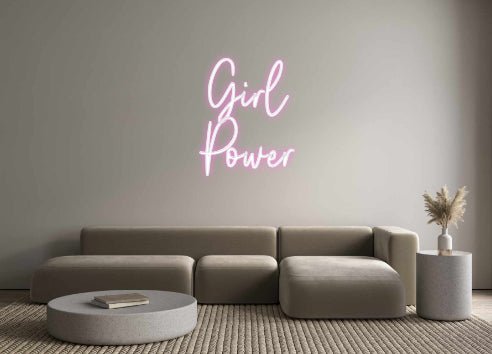 Custom Neon: Girl Power - Neon Filter