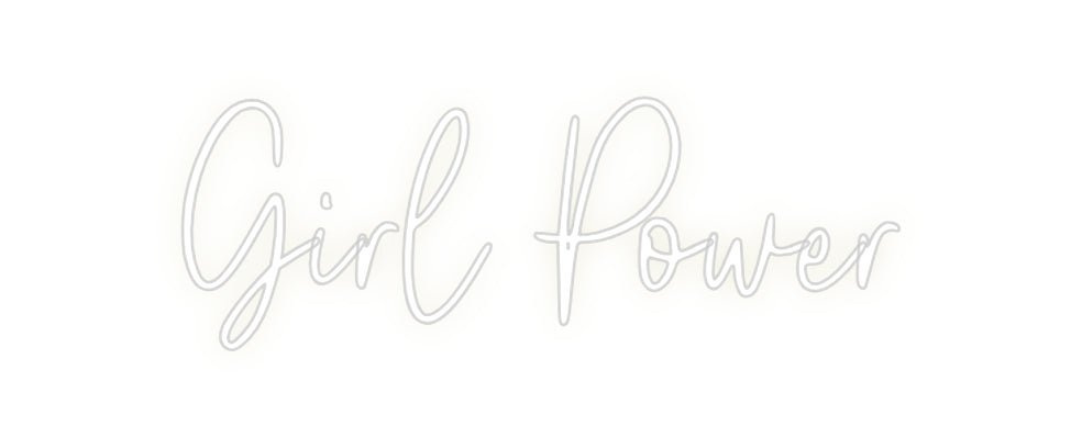 Custom Neon: Girl Power - Neon Filter