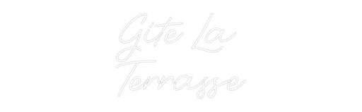 Custom Neon: Gite La Terr... - Neon Filter