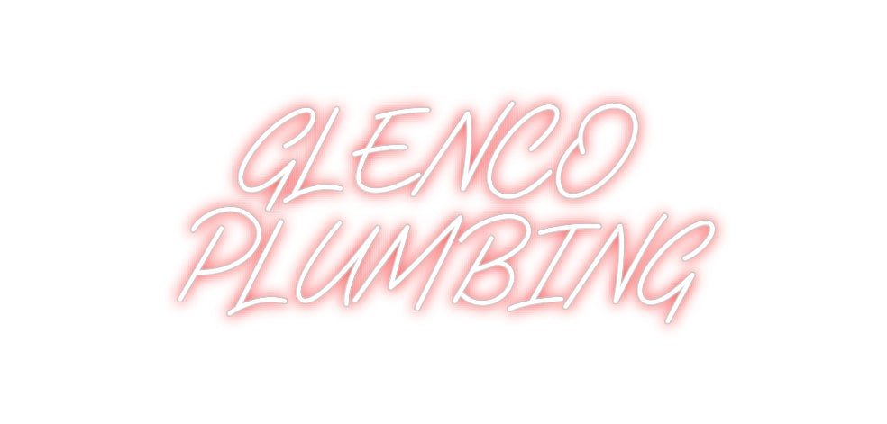 Custom Neon: GLENCO PLUMB... - Neon Filter