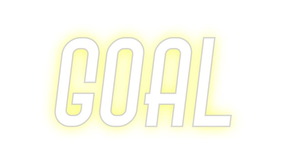 Custom Neon: GOAL - Neon Filter