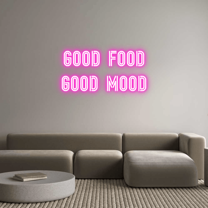 Custom Neon: GOOD FOOD GO... - Neon Filter