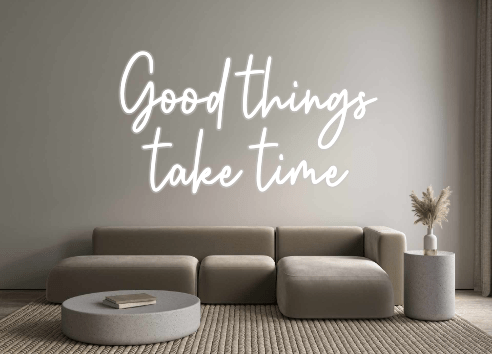 Custom Neon: Good things t... - Neon Filter