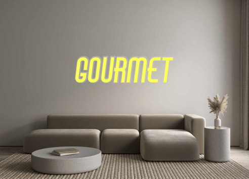 Custom Neon: GOURMET - Neon Filter