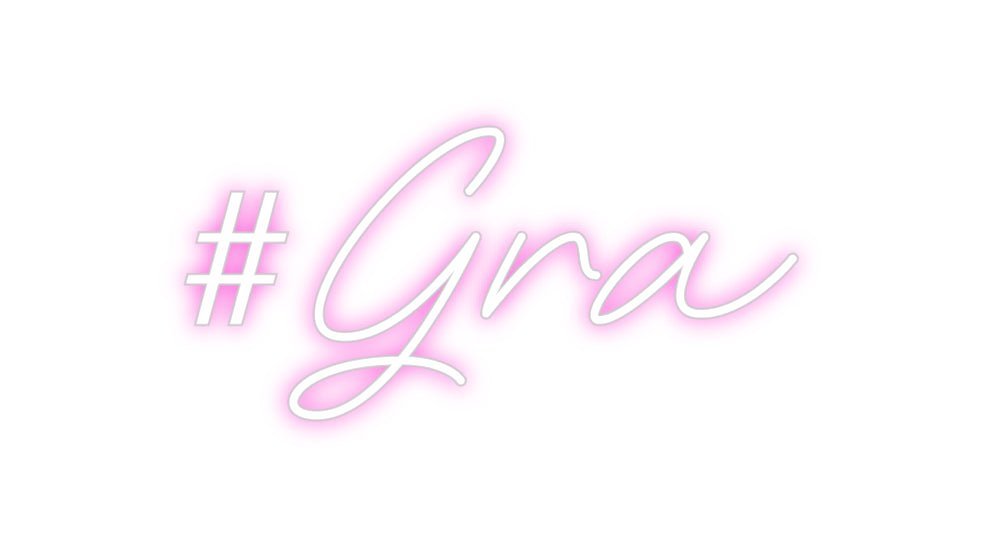 Custom Neon: #Gra - Neon Filter