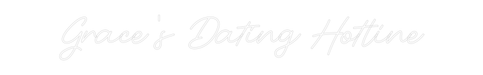 Custom Neon: Grace's Datin... - Neon Filter