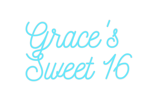 Custom Neon: Grace's Swee... - Neon Filter