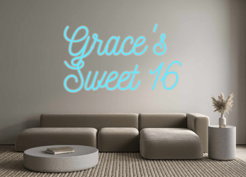 Custom Neon: Grace's Swee... - Neon Filter