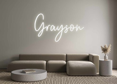 Custom Neon: Grayson - Neon Filter