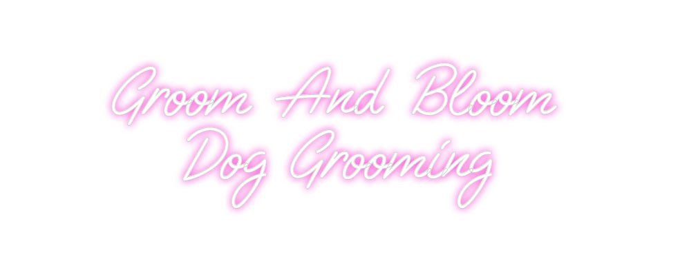 Custom Neon: Groom And Blo... - Neon Filter