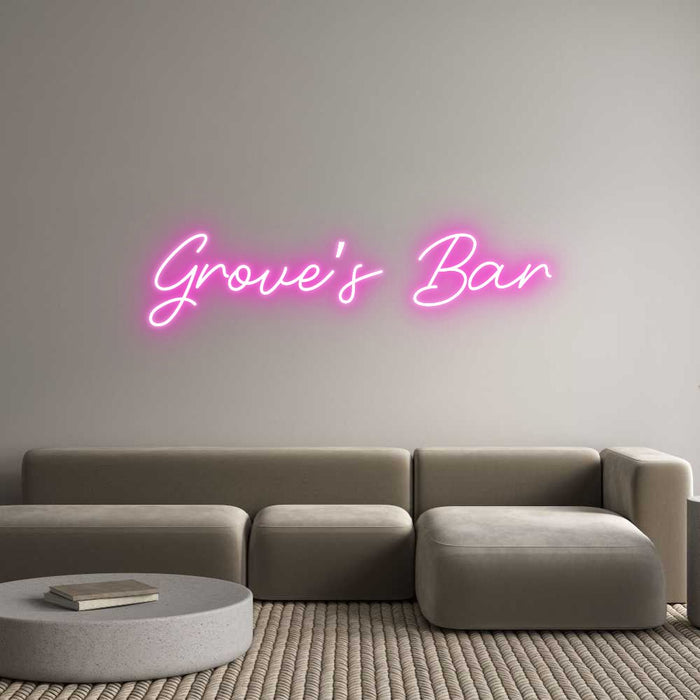 Custom Neon: Grove’s Bar - Neon Filter