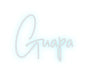 Custom Neon: Guapa - Neon Filter