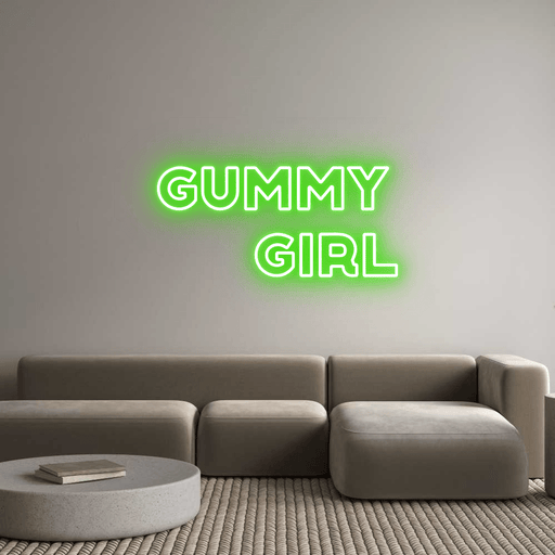 Custom Neon: Gummy Girl - Neon Filter