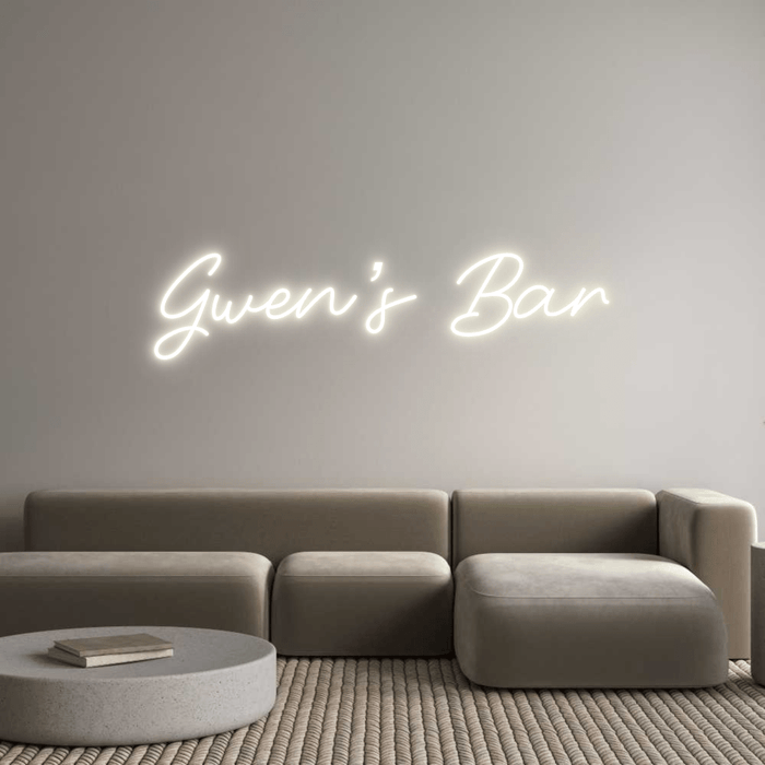 Custom Neon: Gwen’s Bar - Neon Filter