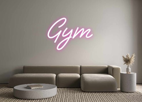 Custom Neon: Gym - Neon Filter