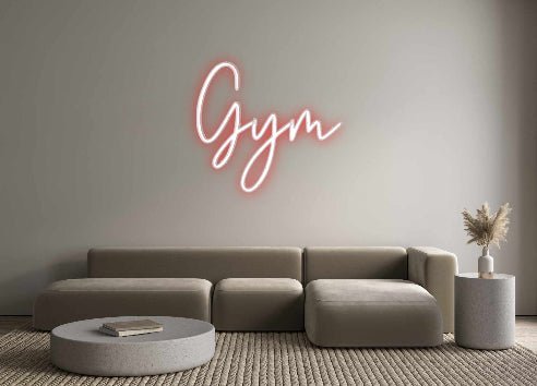 Custom Neon: Gym - Neon Filter