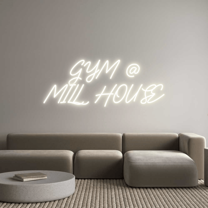 Custom Neon: GYM @ MILL H... - Neon Filter