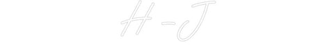 Custom Neon: H - J - Neon Filter