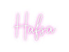 Custom Neon: Hafsa - Neon Filter