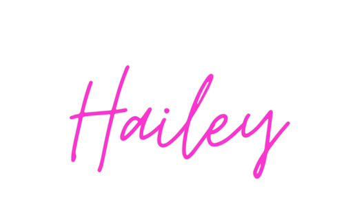 Custom Neon: Hailey - Neon Filter