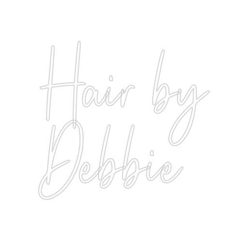 Custom Neon: Hair by Debb... - Neon Filter