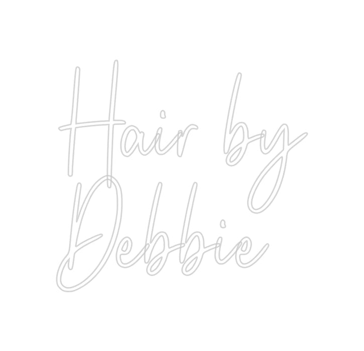 Custom Neon: Hair by Debb... - Neon Filter