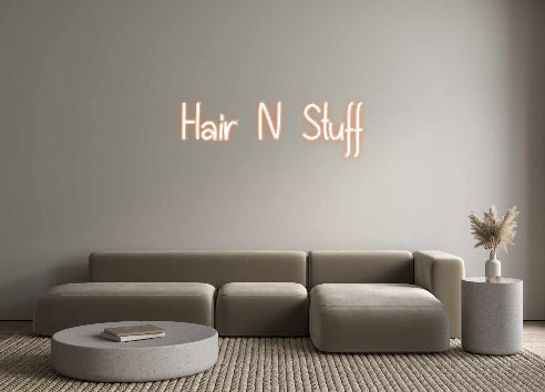 Custom Neon: Hair N Stuff - Neon Filter