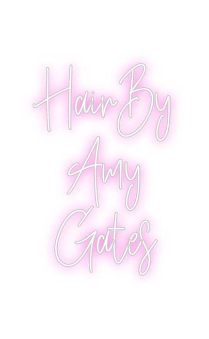 Custom Neon: HairBy Amy ... - Neon Filter