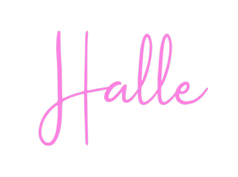 Custom Neon: Halle - Neon Filter