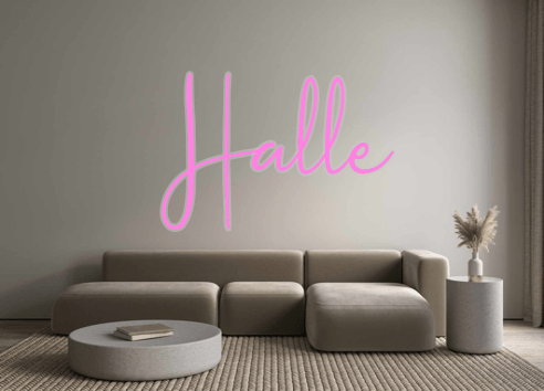 Custom Neon: Halle - Neon Filter