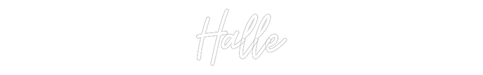 Custom Neon: Halle - Neon Filter