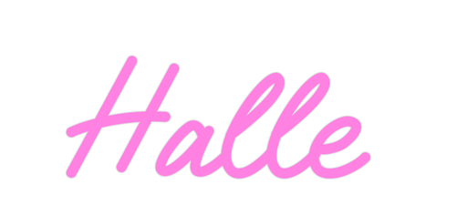 Custom Neon: Halle - Neon Filter