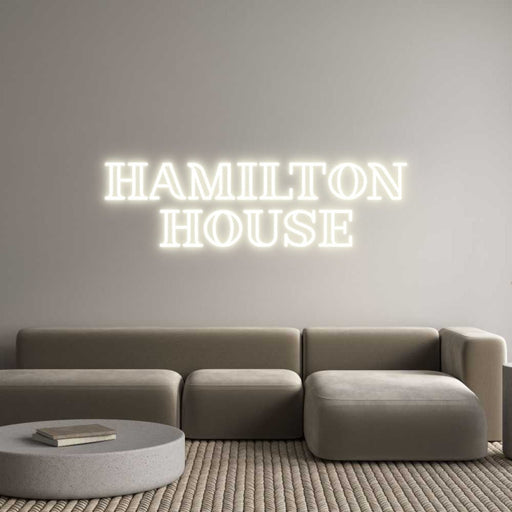 Custom Neon: HAMILTON HOUSE - Neon Filter