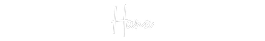 Custom Neon: Hana - Neon Filter