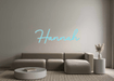 Custom Neon: Hannah - Neon Filter