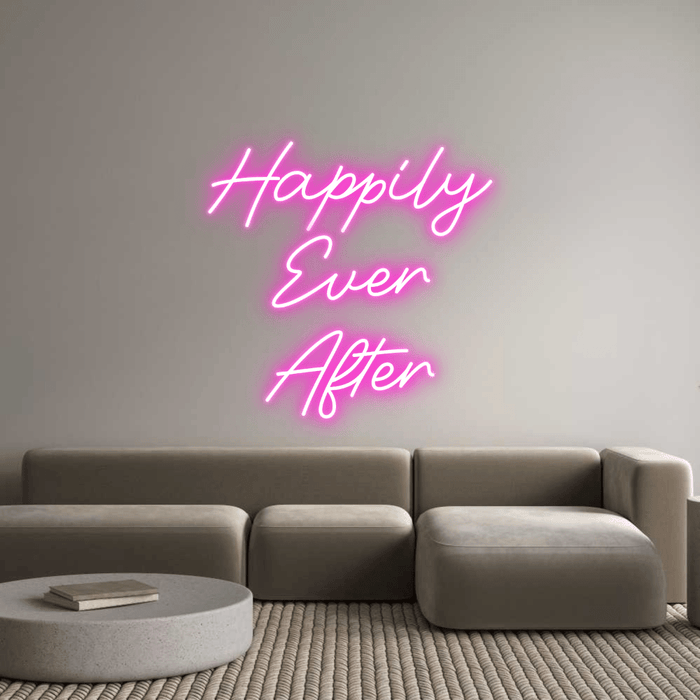 Custom Neon: Happily Ever... - Neon Filter