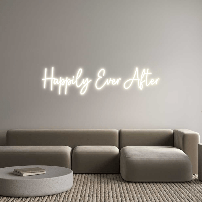 Custom Neon: Happily Ever ... - Neon Filter