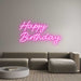 Custom Neon: Happy Birthday - Neon Filter