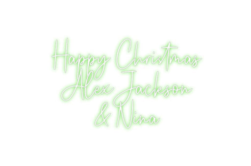 Custom Neon: Happy Christm... - Neon Filter