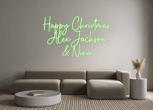 Custom Neon: Happy Christm... - Neon Filter