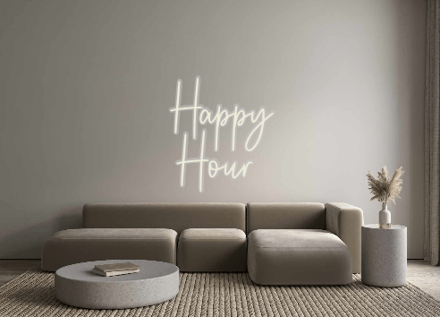 Custom Neon: Happy Hour - Neon Filter