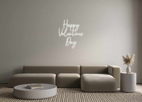 Custom Neon: Happy Valent... - Neon Filter