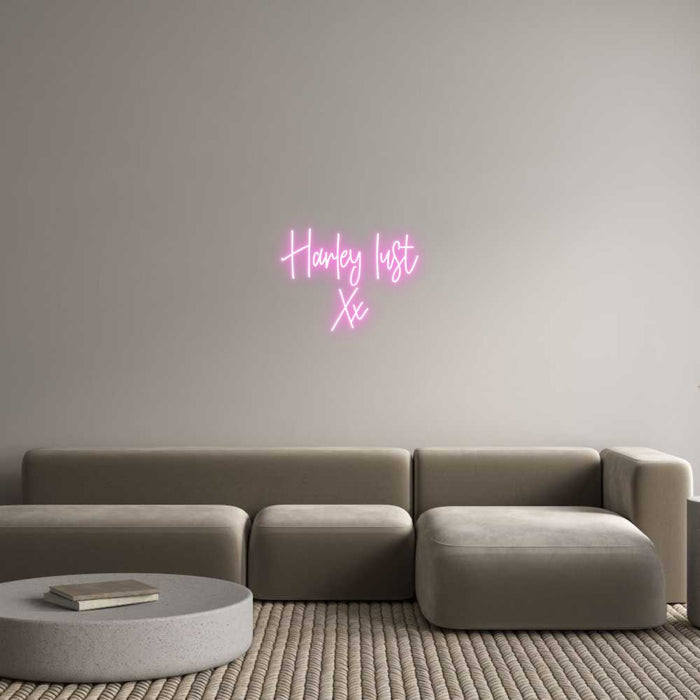 Custom Neon: Harley lust Xx - Neon Filter