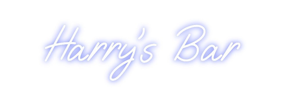 Custom Neon: Harry’s Bar - Neon Filter