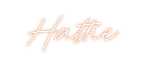 Custom Neon: Hattie - Neon Filter