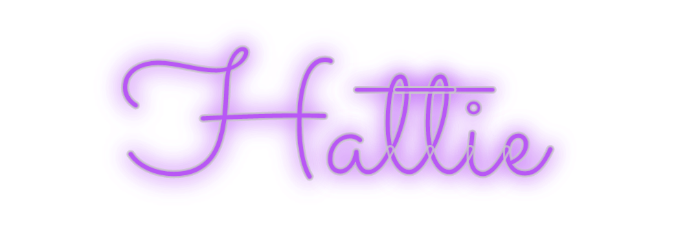 Custom Neon: Hattie - Neon Filter