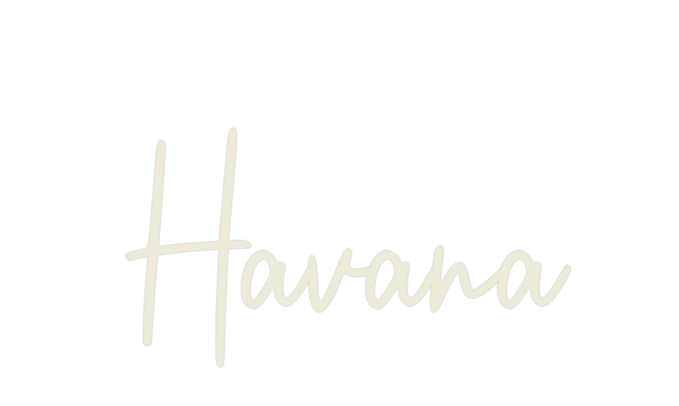 Custom Neon: Havana - Neon Filter