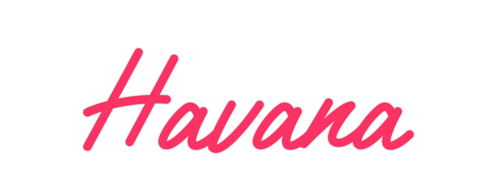 Custom Neon: Havana - Neon Filter