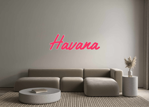 Custom Neon: Havana - Neon Filter