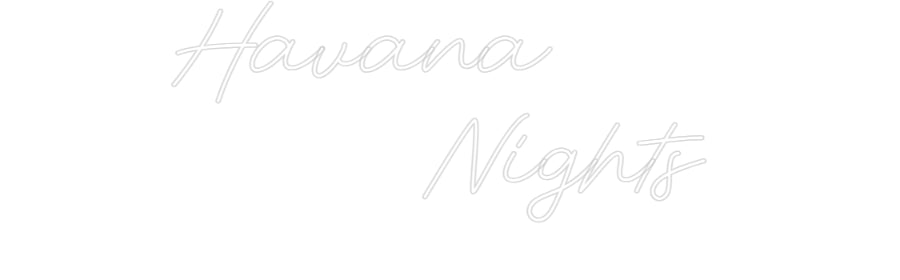 Custom Neon: Havana ... - Neon Filter